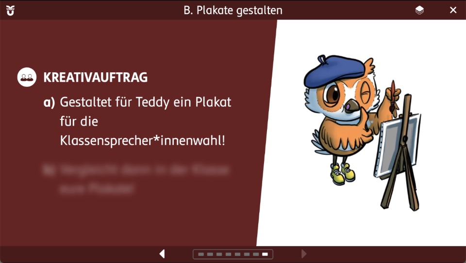 Screenshot der Präsentationsansicht